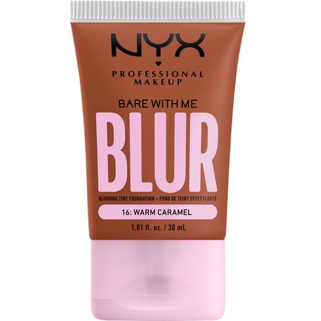 NYX Professional Makeup Bare With Me Blur Tint Foundation 30 ml – 16 Warm Caramel