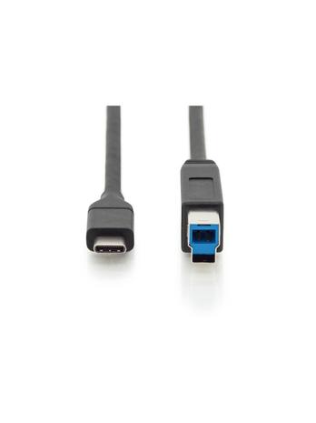 DIGITUS ASSMANN - USB-C cable - 24 pin USB-C to USB Type B - 1 m
