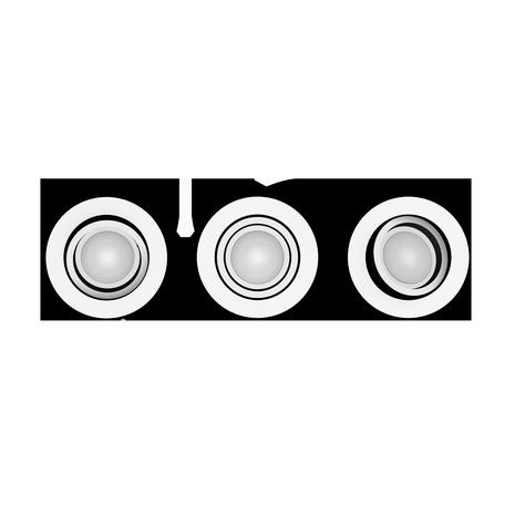 Philips Hue Milliskin Recessed Kohdevalaisin Pyöreä - Valkoinen - 3-Pack