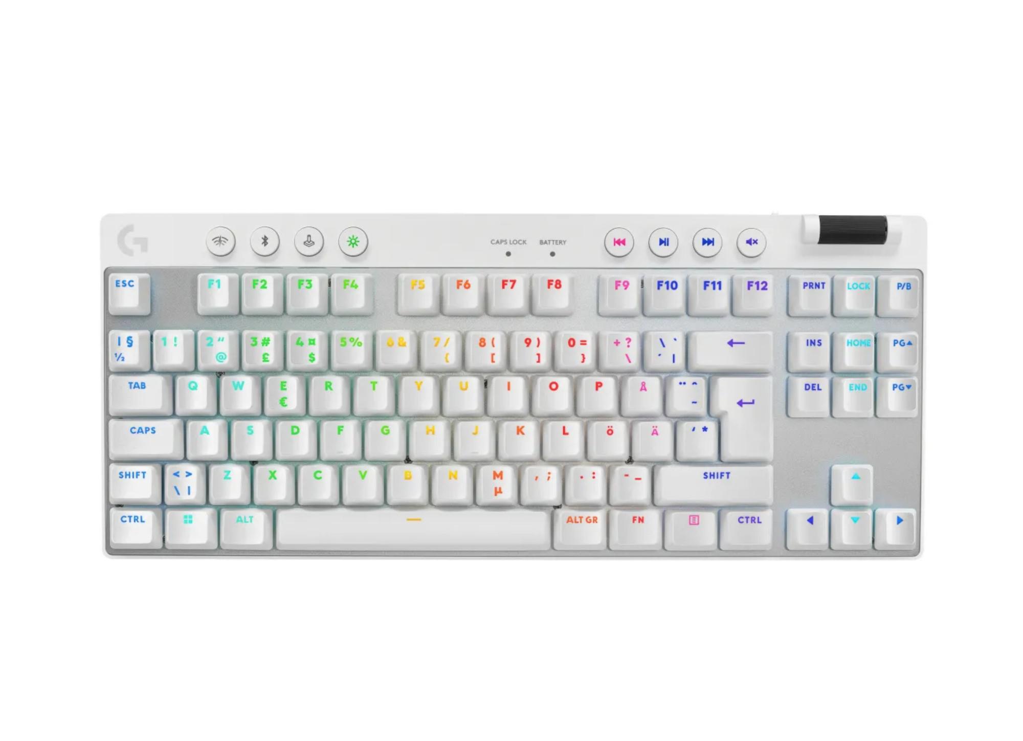 Logitech G PRO X TKL - Pelinäppäimistö - Pohjoismainen - Musta