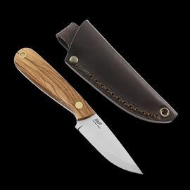 Brisa Necker 70 Scandi kaulaveitsi, Olive wood