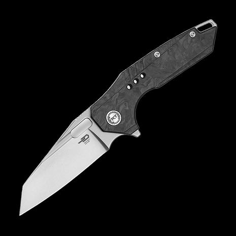 Bestech Nyxie 3, Marble CF/Titanium, Bead Blast/SW – kuva 1/3