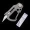 CIVIVI Polymorph Titanium Carabiner Keychain Multi-Tool, harmaa – kuva 1