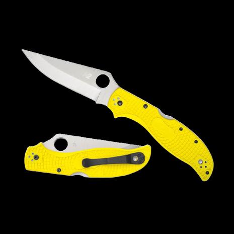 Spyderco Stretch 2 XL Lightweight Salt, Yellow FRN