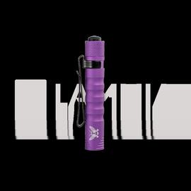 Flytanium Lightning Bug - Small Flashlight - EDC - Nebula Purple