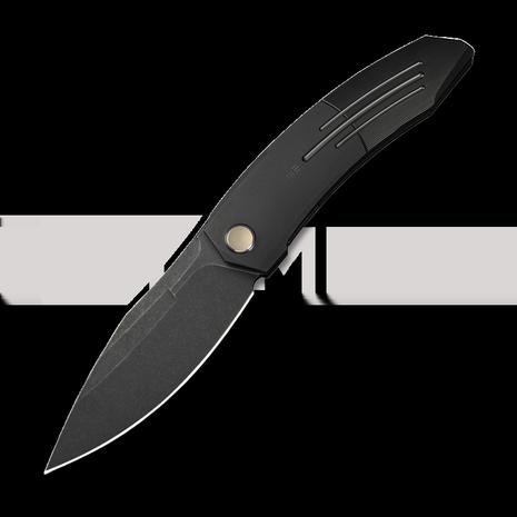 We Knife Sine Wave, Black Ti, Black SW