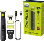 Philips OneBlade QP6542 Face+Body, elektroninen partahöylä