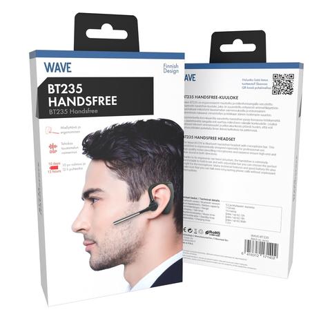 Wave BT235 Bluetooth Handsfree, nappikuulokemikrofoni