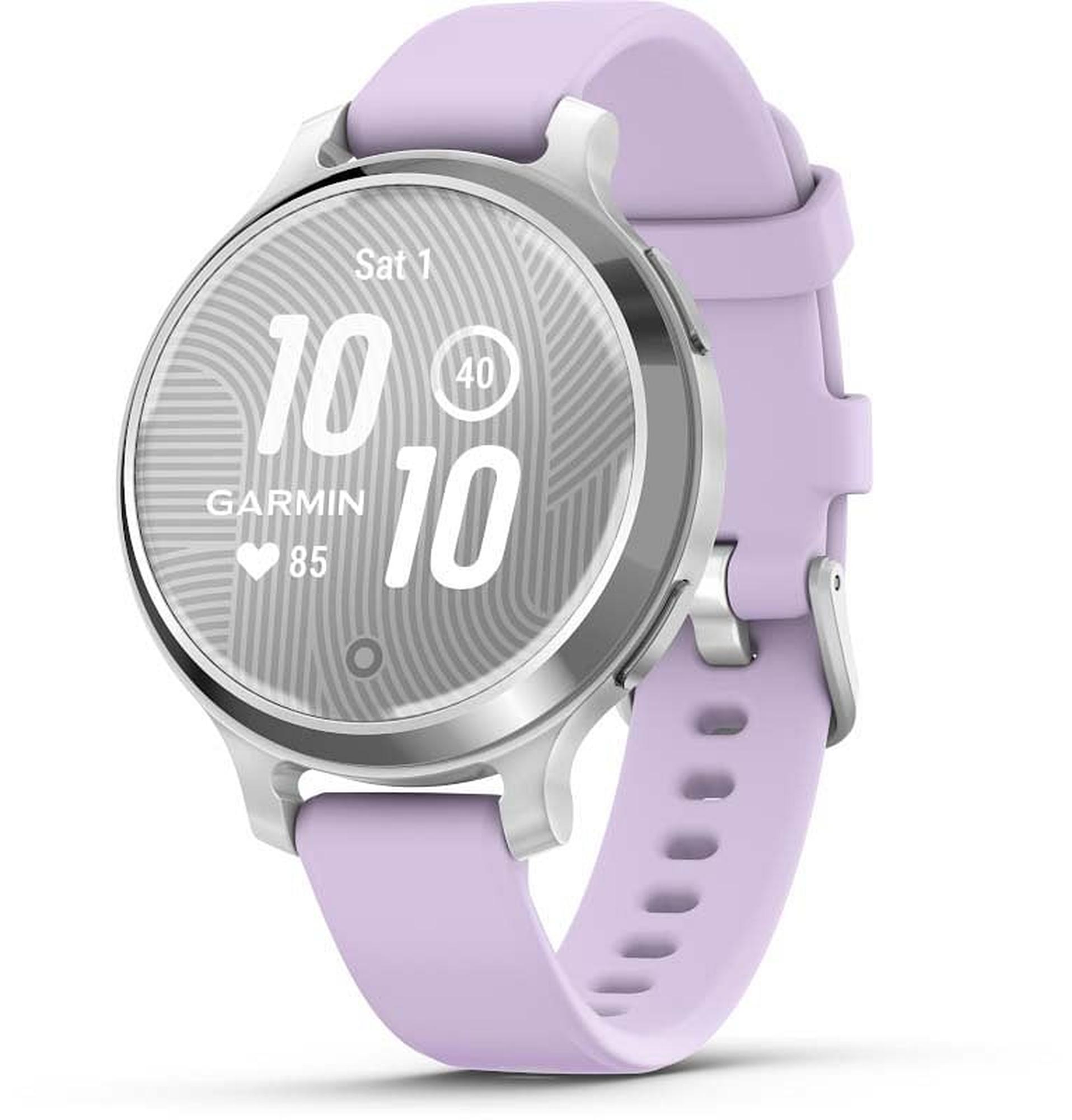 Garmin Lily 2 Active -älykello, 38 mm, hopea