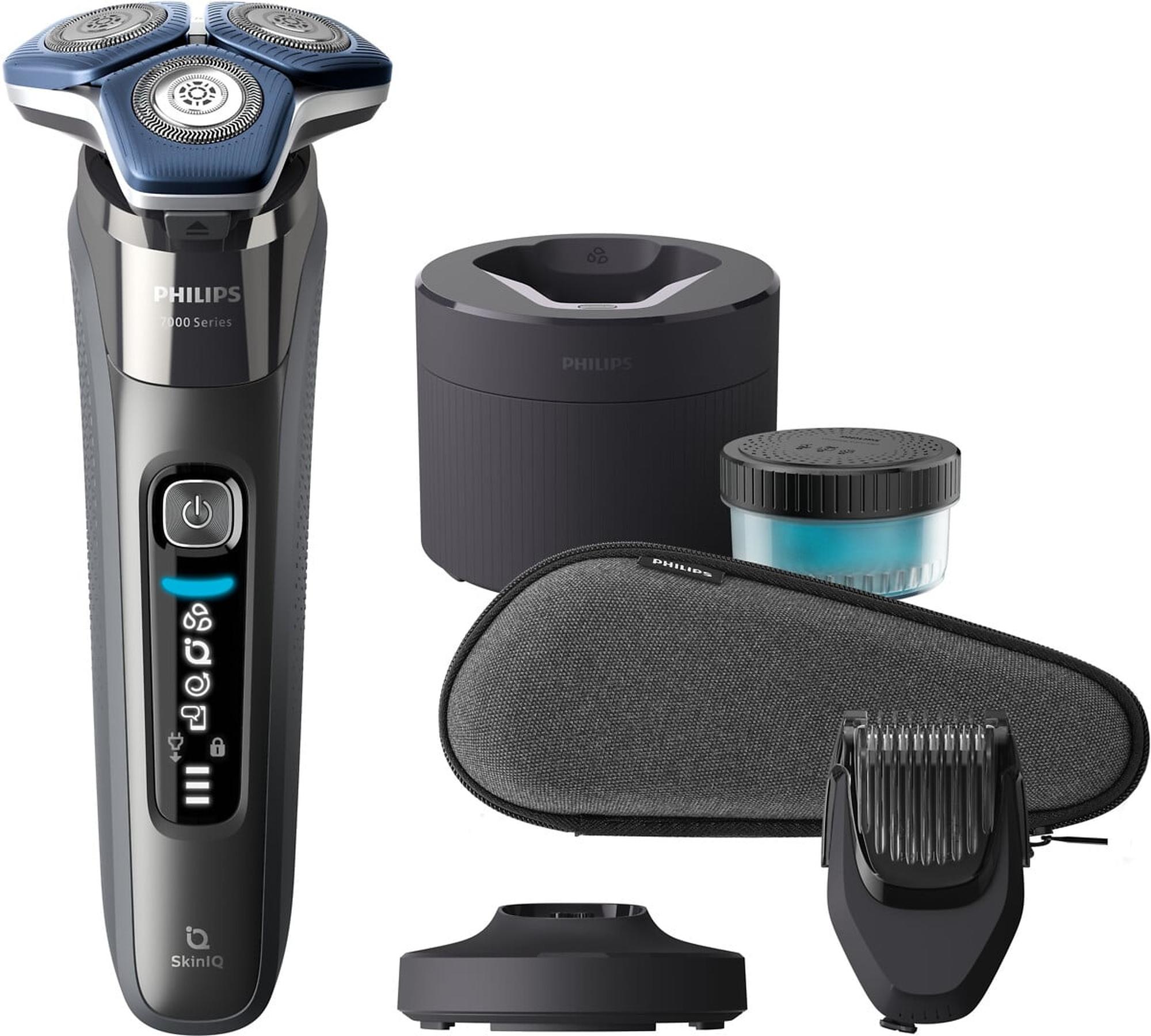 Philips Series 7000 S7887/58 parranajokone, märkä- ja kuiva-ajoon, tumma kromi