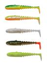 Savage Gear Gobster Shad 9 cm jigi 5 kpl/pkt Green Pearl Yellow