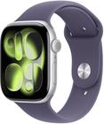 Apple Watch Series 11 GPS 46 mm peilimusta alumiini, musta urheiluranneke - S/M