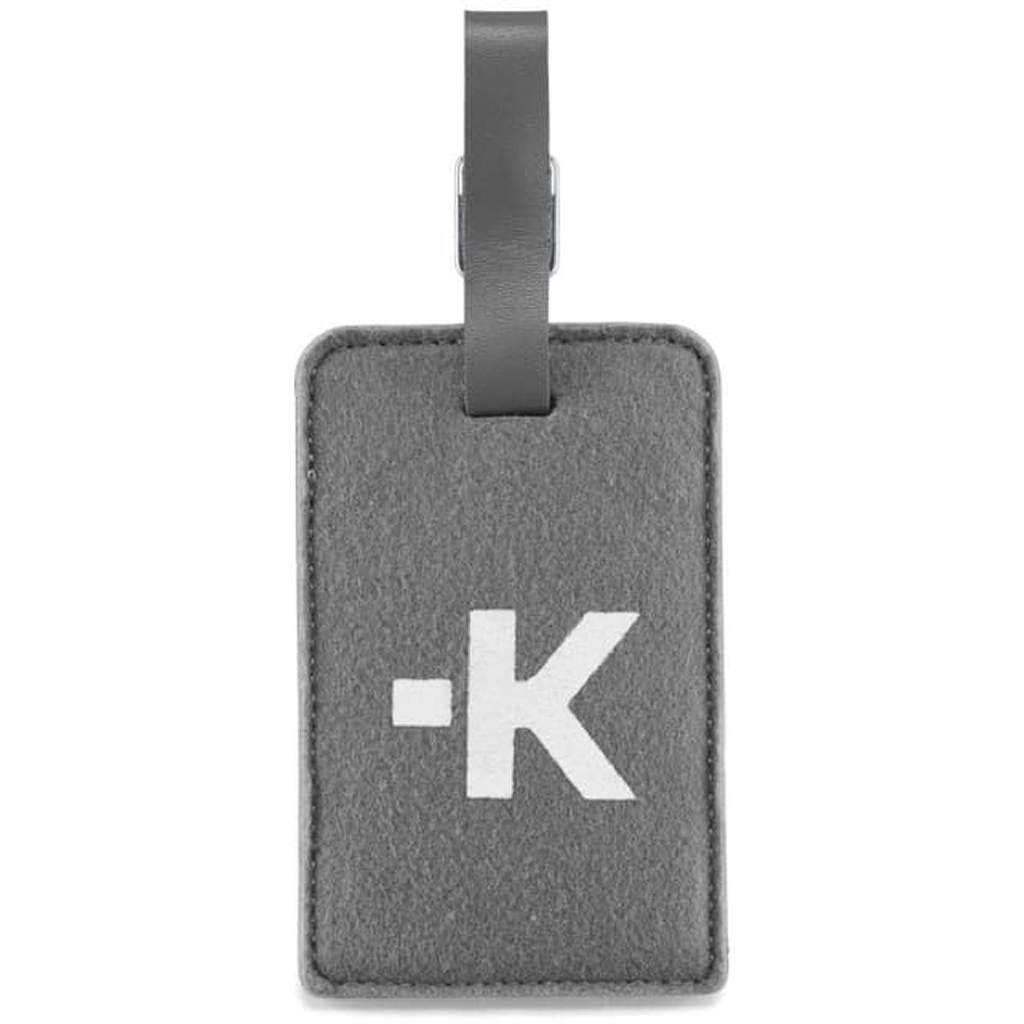 Bagagetag Silver