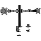 LogiLink BP0106, pöytäteline kahdelle 17-32" / max 6 kg näytölle