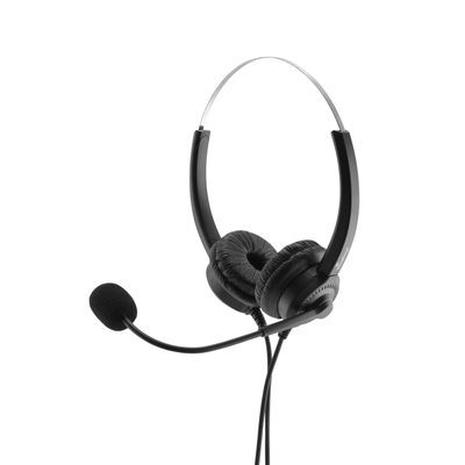 MediaRange Headset w/mic. Black