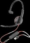 HP Poly Blackwire C3215 (80S06A6 / 209746-201) UC Mono USB-A, kuulokemikrofoni