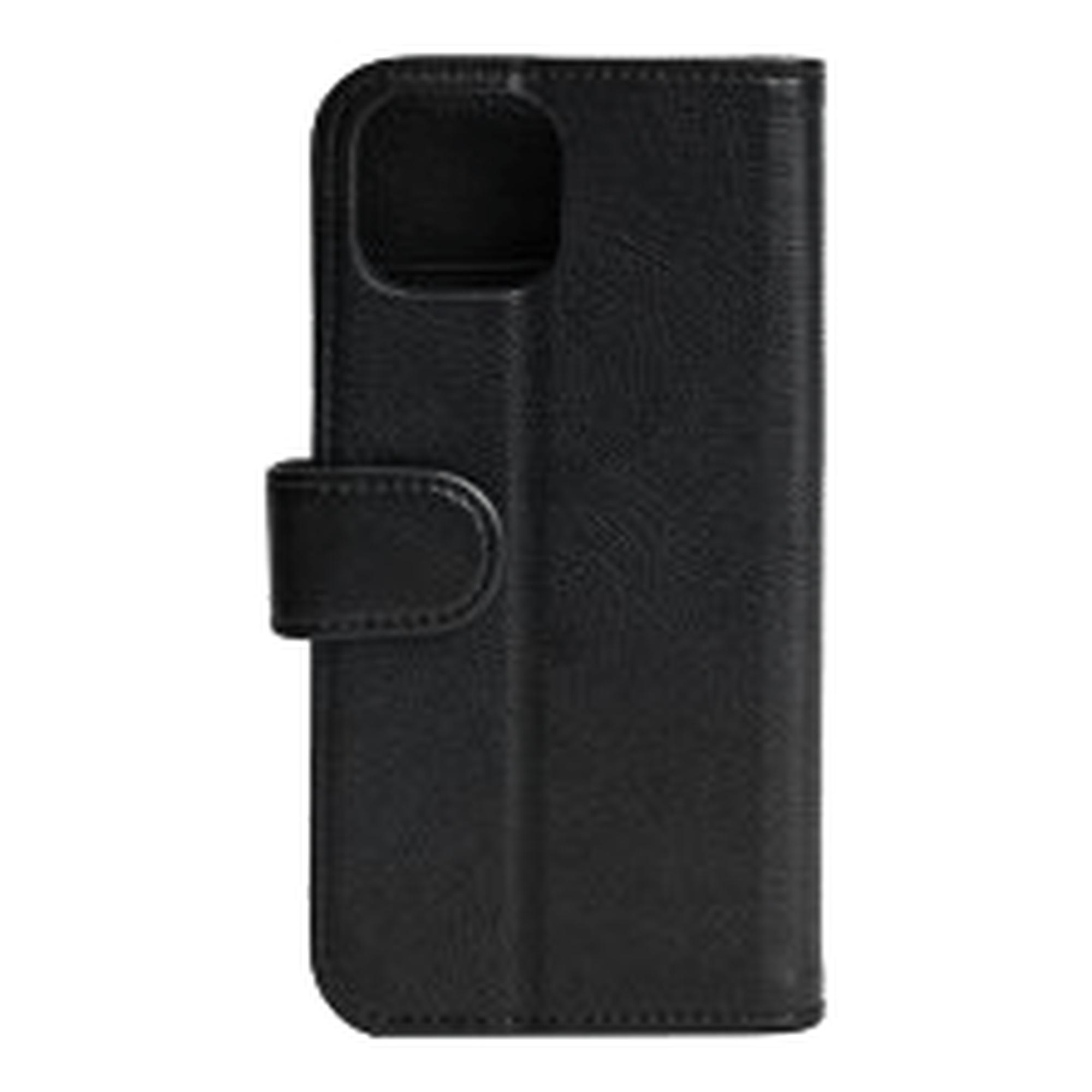 Insmat Exclusive, Lompakkokotelo, Apple, iPhone 13, 15,5 cm (6.1""), Musta