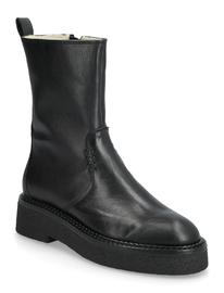 Billi Bi Warm Lining Shoes Boots Ankle Boots Ankle Boots Flat Heel Black Billi Bi