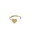 Design Letters Heart Ring Silver – kuva 2