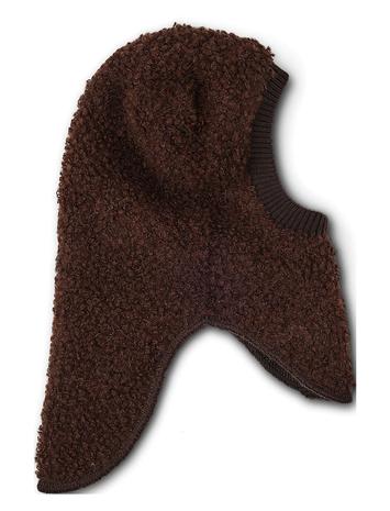Smallstuff Balaclava Bouclä© Merino Wool Accessories Headwear Balaclava Brown Smallstuff