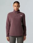 The North Face The North Face W Glacier Fleece 1/4 Zip Jacket - Green - M