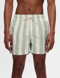 Selected Slhdane Aop Swimshorts Uimashortsit Brown Selected