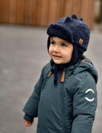 mikk-line Nylon Baby Jacket - Solid Outerwear Jackets & Coats Anoraks Purple Mikk-line