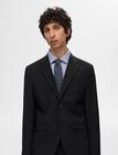 Selected Homme Slhpeter Structure Tie Noos Solmio Kravatti Black Selected Homme