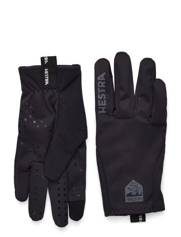 Hestra Hestra Runners - 5 Finger Black/Black - Pink - 6