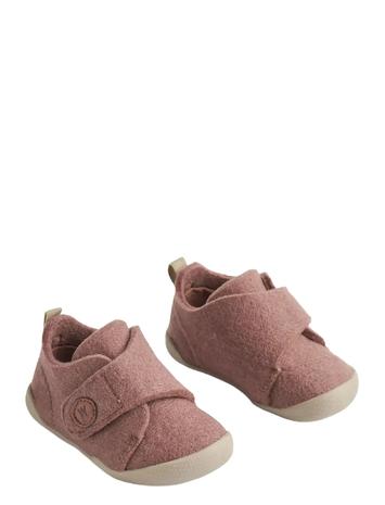 Wheat Indoor Shoe Fleecy Aamutossut Sisäkengät Grey Wheat