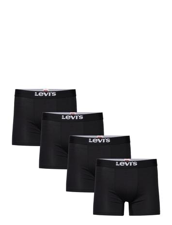 Levi'sÂ® Levis Men Solid Basic Boxer Brief Org Co 4P Ecom Bokserit Black Levi'sÂ®
