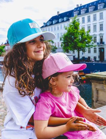 Lil' Boo Organic Block Snapback Accessories Headwear Caps Multi/patterned Lil' Boo