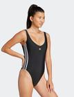 adidas Performance Adic Swimst 3S Sport Women Sport Clothing Sport Swimwear Sport Swimsuits Black Adidas Performance