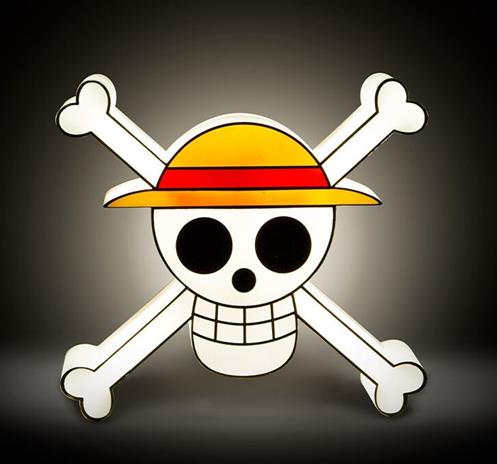 Lamppu: One Piece - Skull KOTIIN