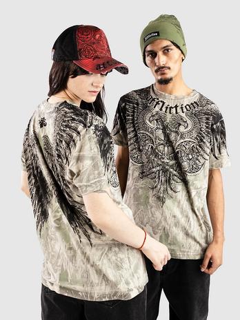 Affliction Alpha Strike T-paita sand Miehet