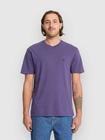 Volcom Solid Stone Emb T-paita dark purple Miehet