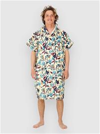 After Humming Birds Surf Poncho almond