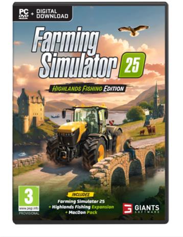 Farming Simulator 25 - Highlands Fishing Edition, PC -peli