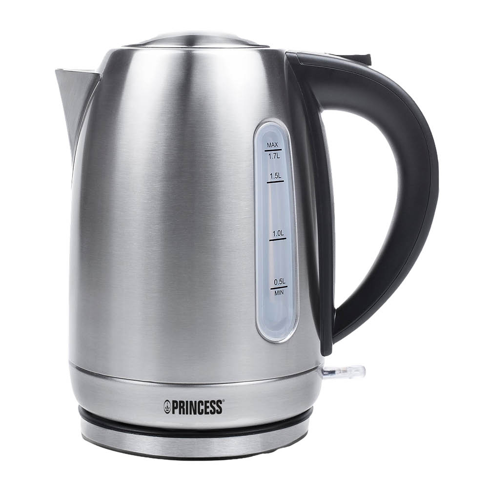 PRINCESS - Vedenkeitin 1,7L 2200W Ruostumaton teräs