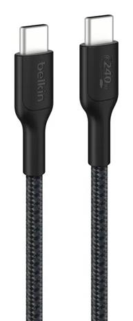 Belkin BoostCharge Pro - USB-C cable - 24 pin USB-C to 24 pin USB-C - 1 m