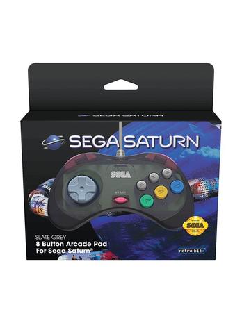 Retro-Bit SEGA Saturn USB, PC/Nintendo Switch/Mac -peliohjain