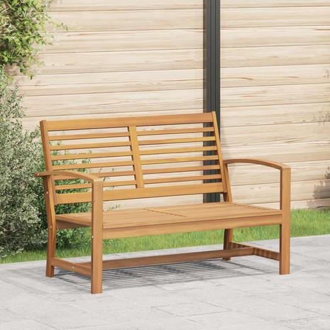 vidaXL Penkki Ruskea 110 x 65 x 76,5 cm Tiikkipuu