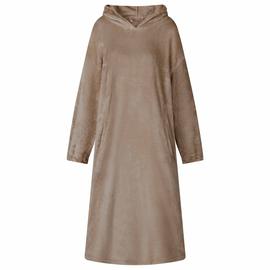 vidaXL Viltti-huppari Camel s Flanelli