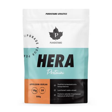 Puhdistamo Athletics, heraproteiini 500 g