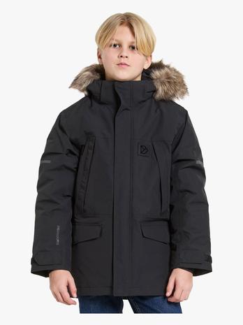 Didriksons Sylvin Talvitakki, Black, 140 – kuva 1/1
