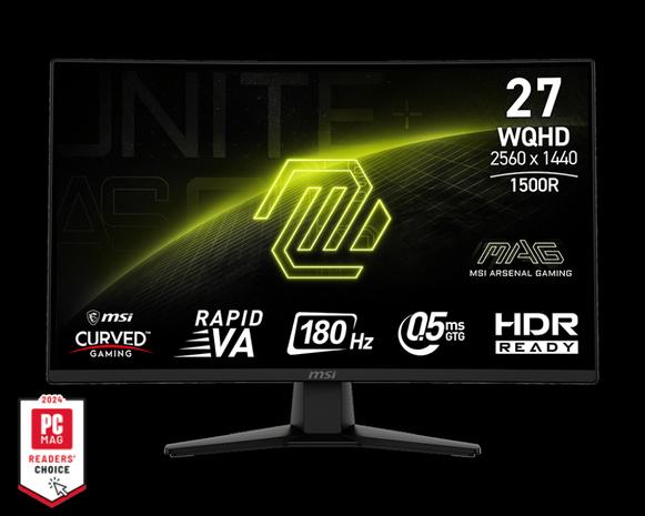 MSI 274CQF (27"), näyttö