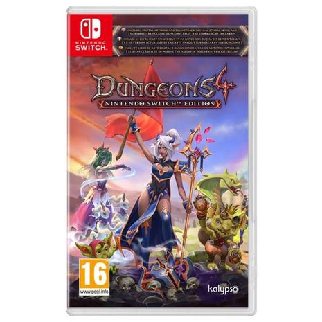 Dungeons 4 - Deluxe Edition, Nintendo Switch -peli