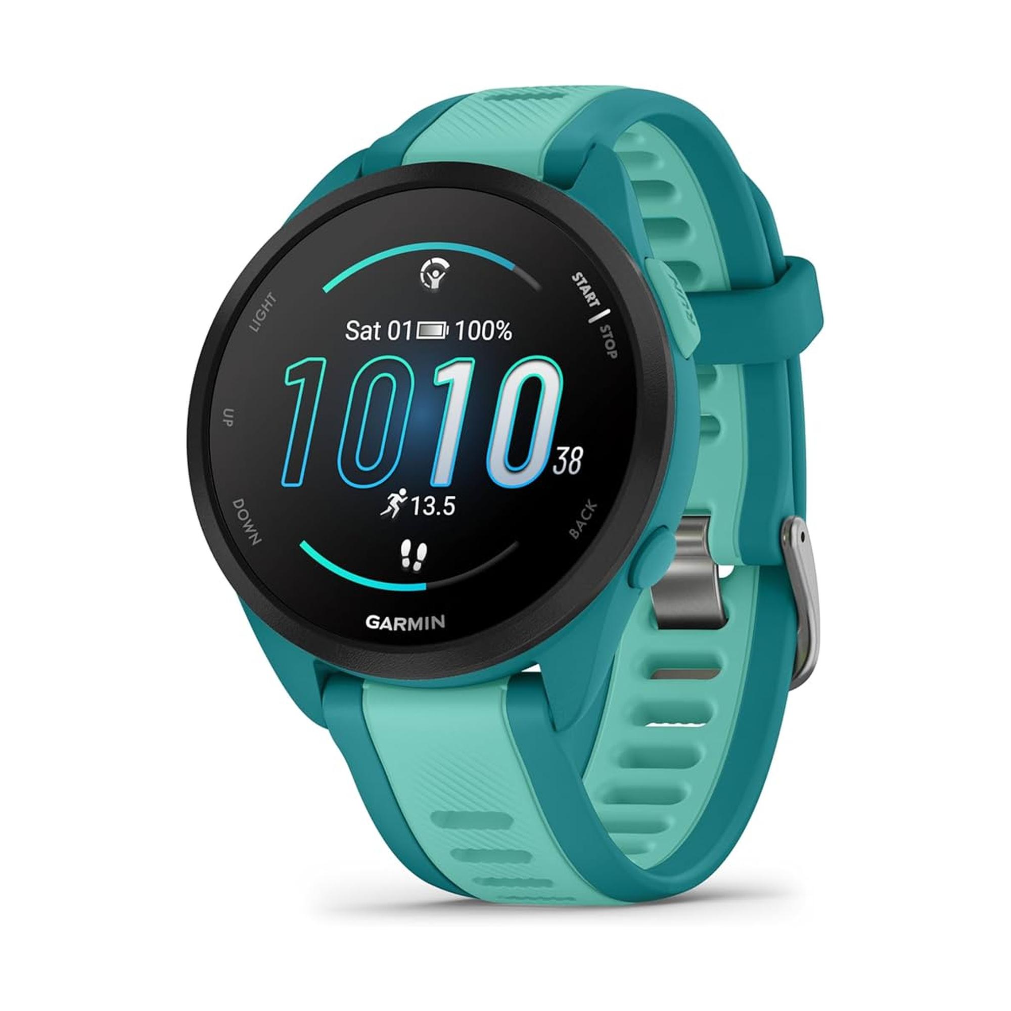 GARMIN FORERUNNER 165 MUSIC, TURKOOSI/VEDENVIHRE?