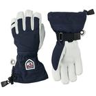 Hestra Army Leather Heli Ski, hiihtohanskat, juniori, navy