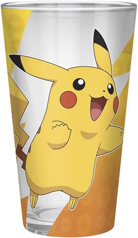 POKEMON Large Glass Premium - Pikachu foil - 400 ml